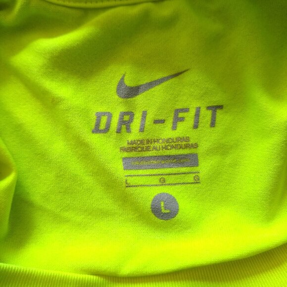Nike dri-fit men's neon yellow & blue Beast Shirt - Picture 2 of 5